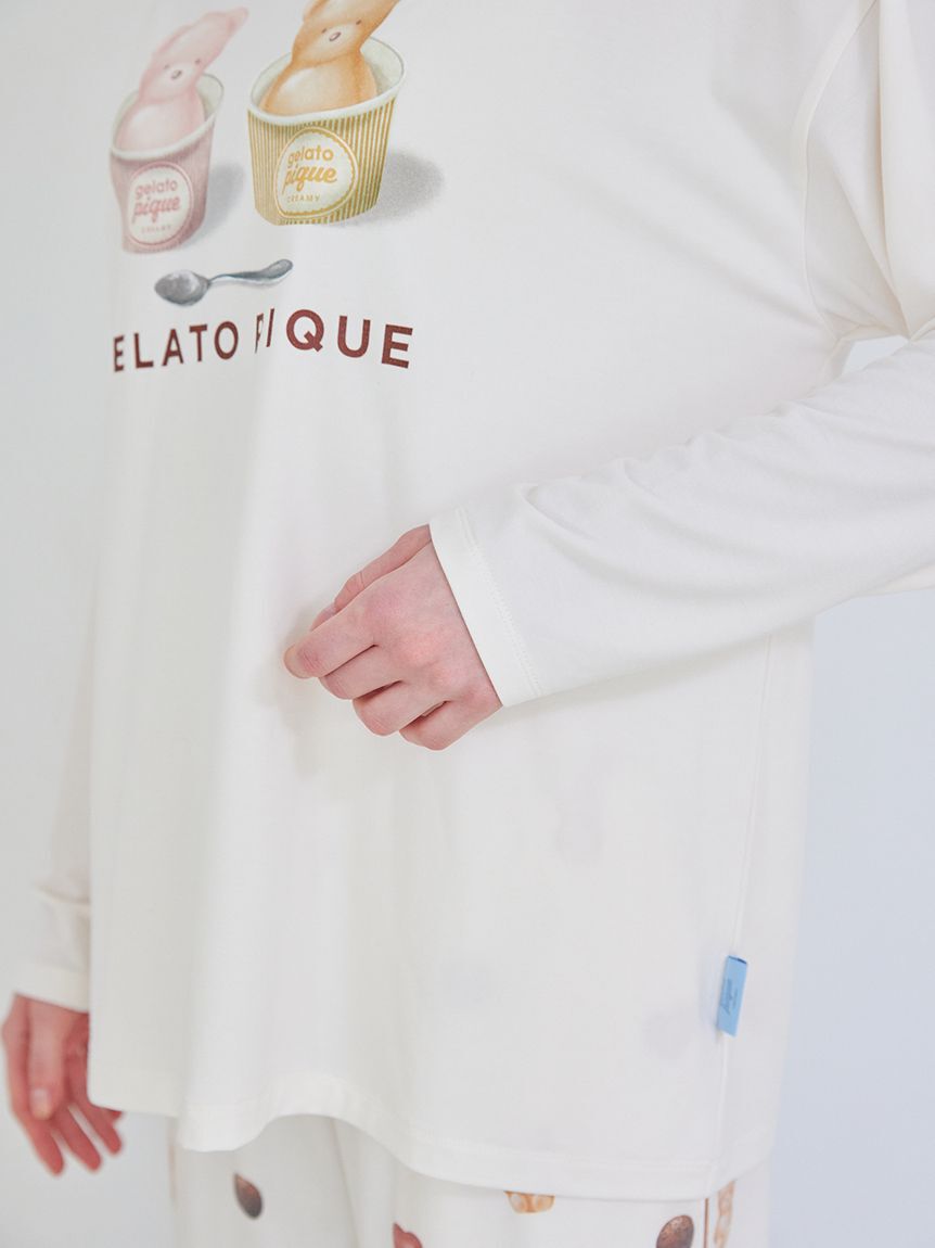 gelato pique「【Valentine】ワンポイントプルオーバー」|ルームウェア|