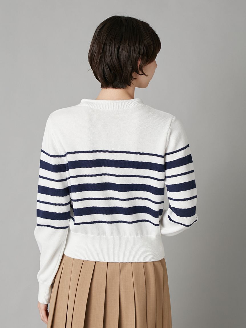 LILY BROWN「Lily Bearハートサテンニット」|ニット・セーター|