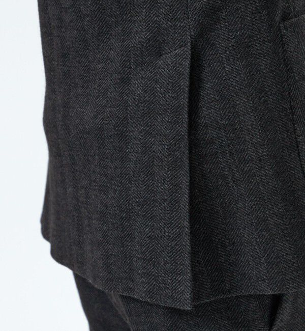 MACKINTOSH PHILOSOPHY「テーラードジャージー ジャケット EMMETEXヘリンボン」|テーラードジャケット|