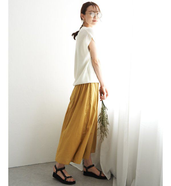 ikka「【雑誌 InRed 6月号掲載】コットンボリュームスカーチョ」|その他|