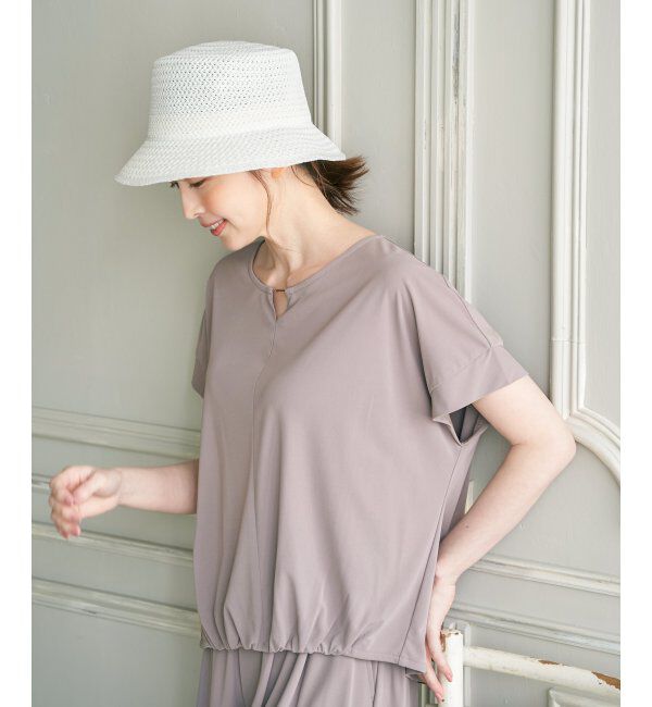 ikka「柄編みサーモハット」|その他|