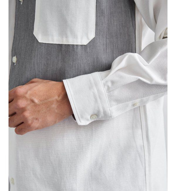 ikka「オックスブロックスグラデシャツ」|シャツ・ブラウス|