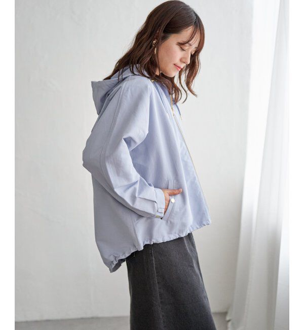 ikka「撥水花粉リリース2WAYマウンテンパーカー」|ブルゾン・スタジャン|