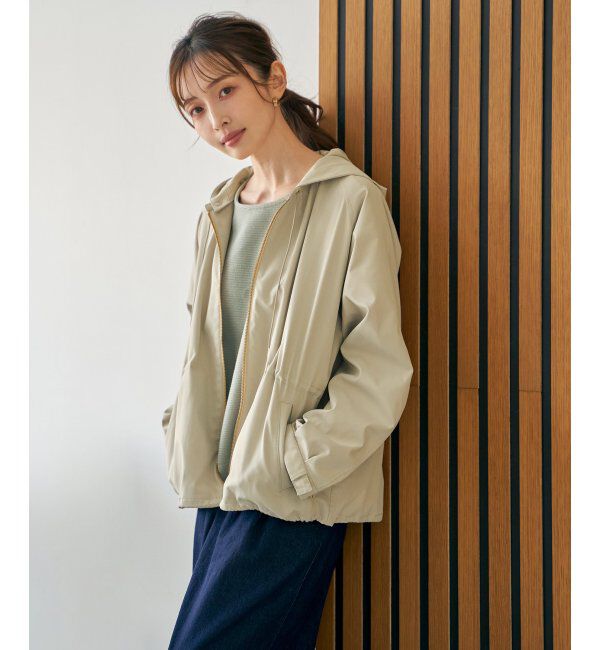 ikka「撥水花粉リリース2WAYマウンテンパーカー」|ブルゾン・スタジャン|