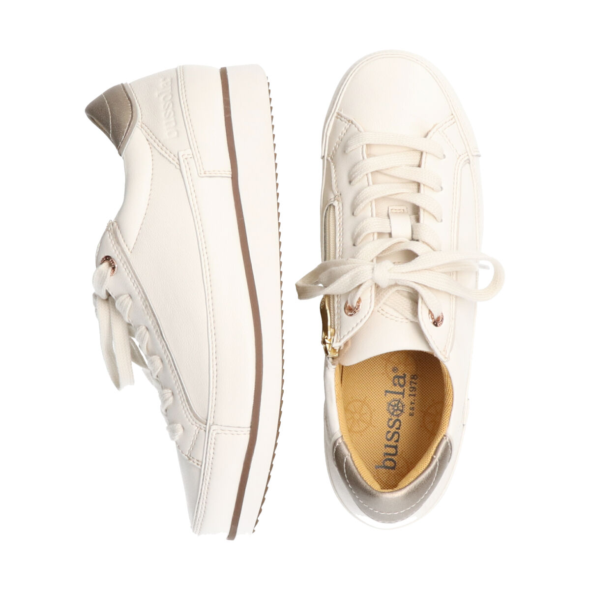 IMPORT SELECT「【bussola】撥水レースアップスニーカー」|スニーカー|