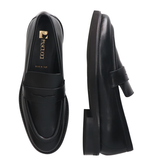 IMPORT SELECT「【PASCUCCI】ラウンドトウベーシックローファー(D51620)」|ローファー|