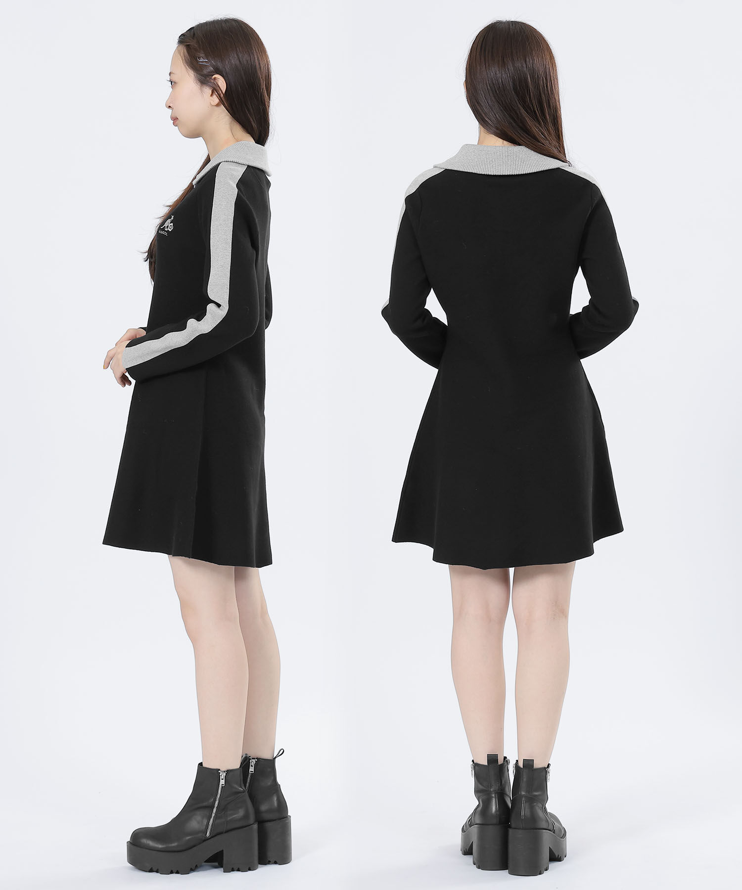 MARY QUANT「KANGOL&times;MQニット ワンピース」|ワンピース|