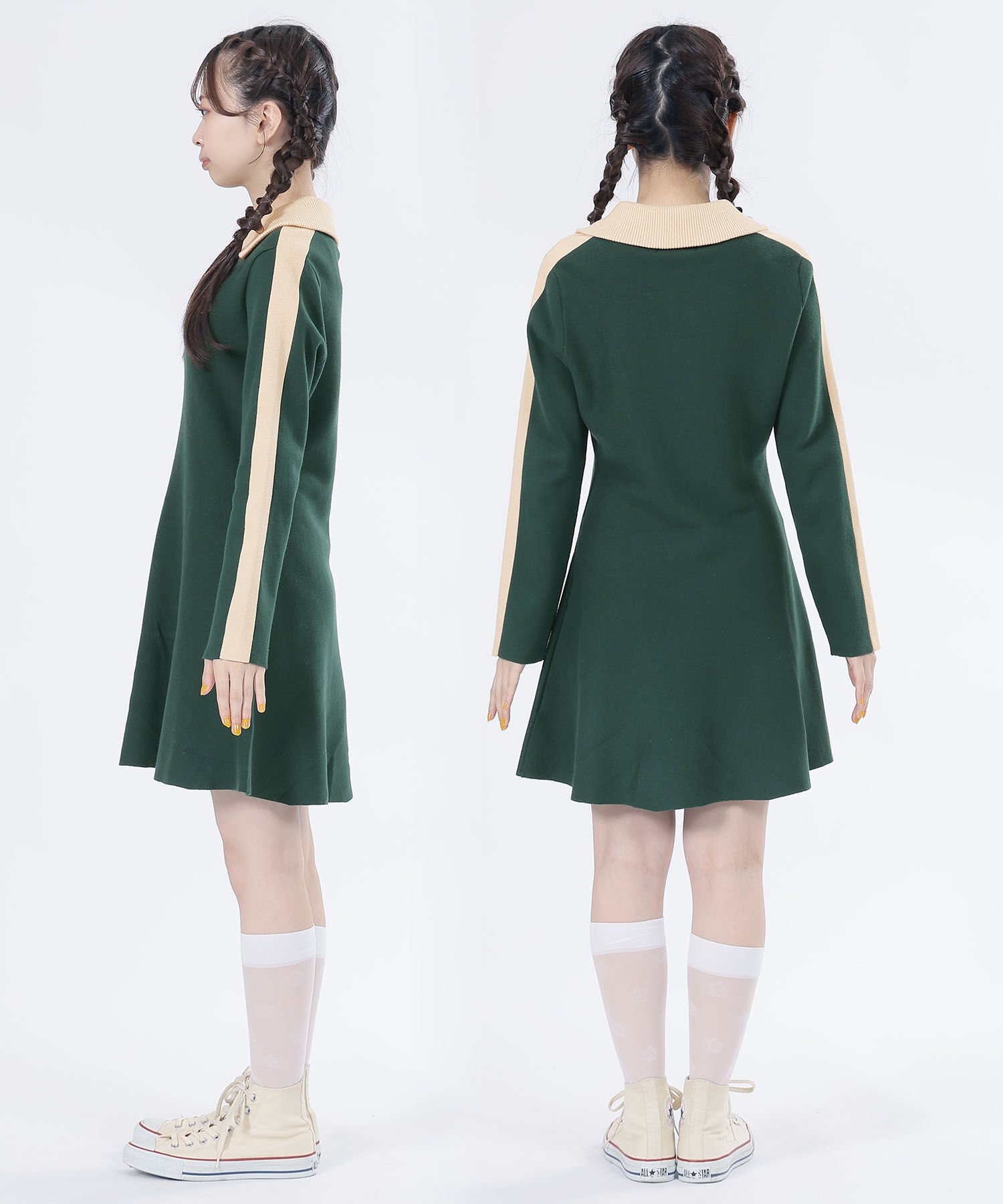 MARY QUANT「KANGOL&times;MQニット ワンピース」|ワンピース|