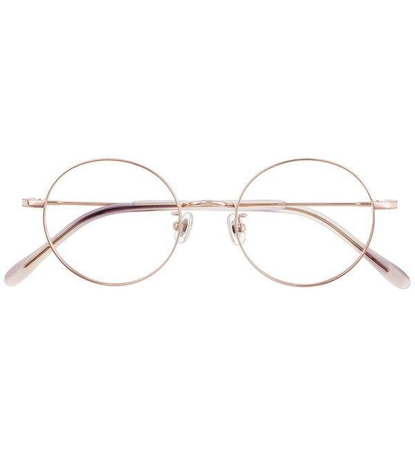  「ラウンド型 メガネ｜さりげない光沢と華奢なメタルフレーム レンズ交換券付き Zoff CLASSIC」|メガネ|