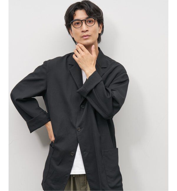  「Zoff｜emiri ボストン型 メガネ |辺見えみり 軽量 黒縁フレーム レンズ交換券付」|メガネ|