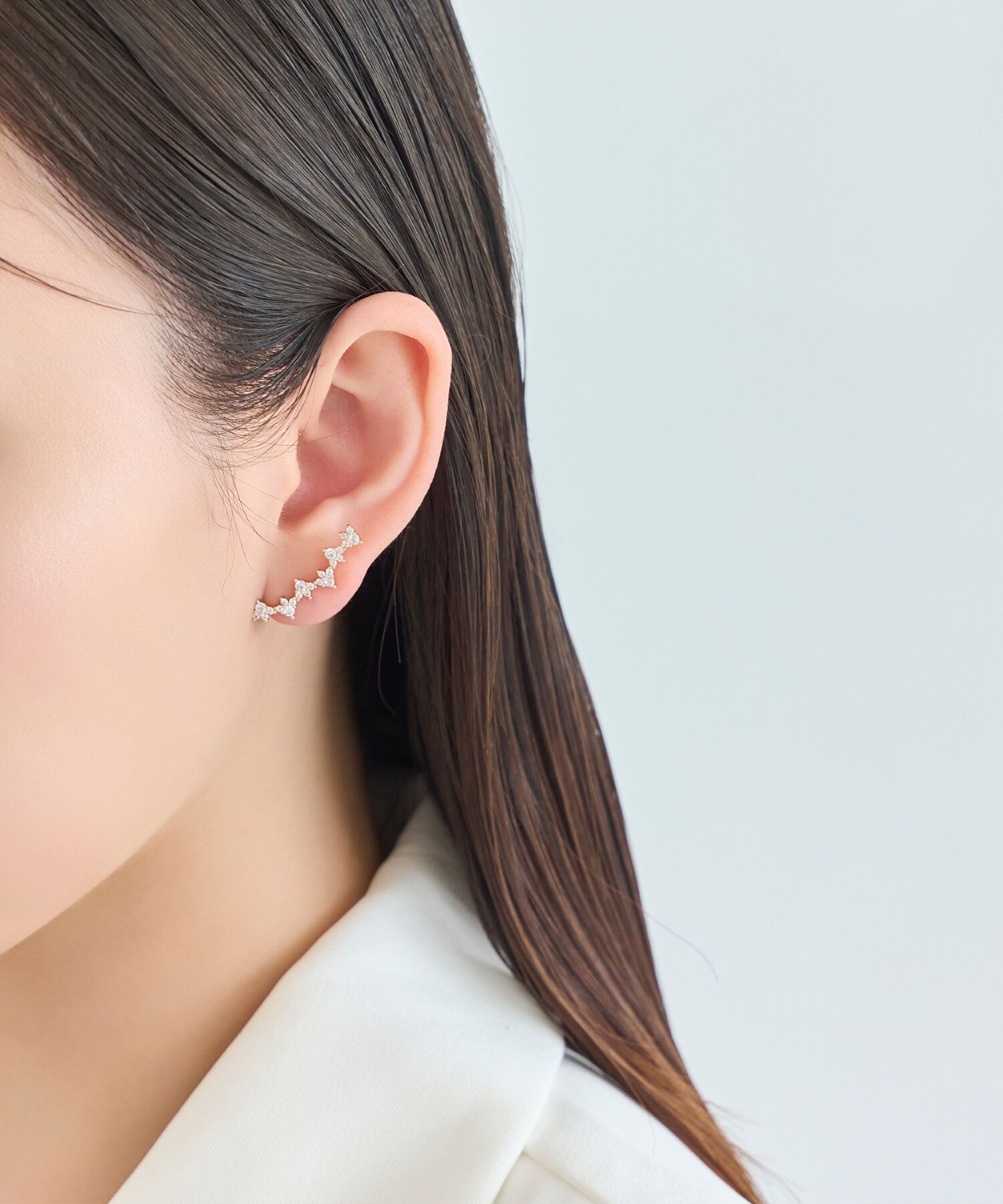 Phoebe「2wayスターダストピアス&イヤリング(片耳)」|ピアス|