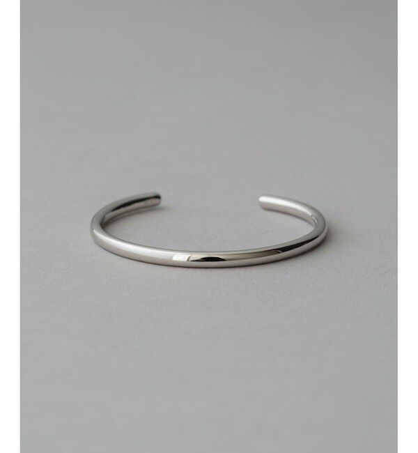 ete「オブジェ ミディアム バングル S」|ブレスレット・バングル|プラチナム