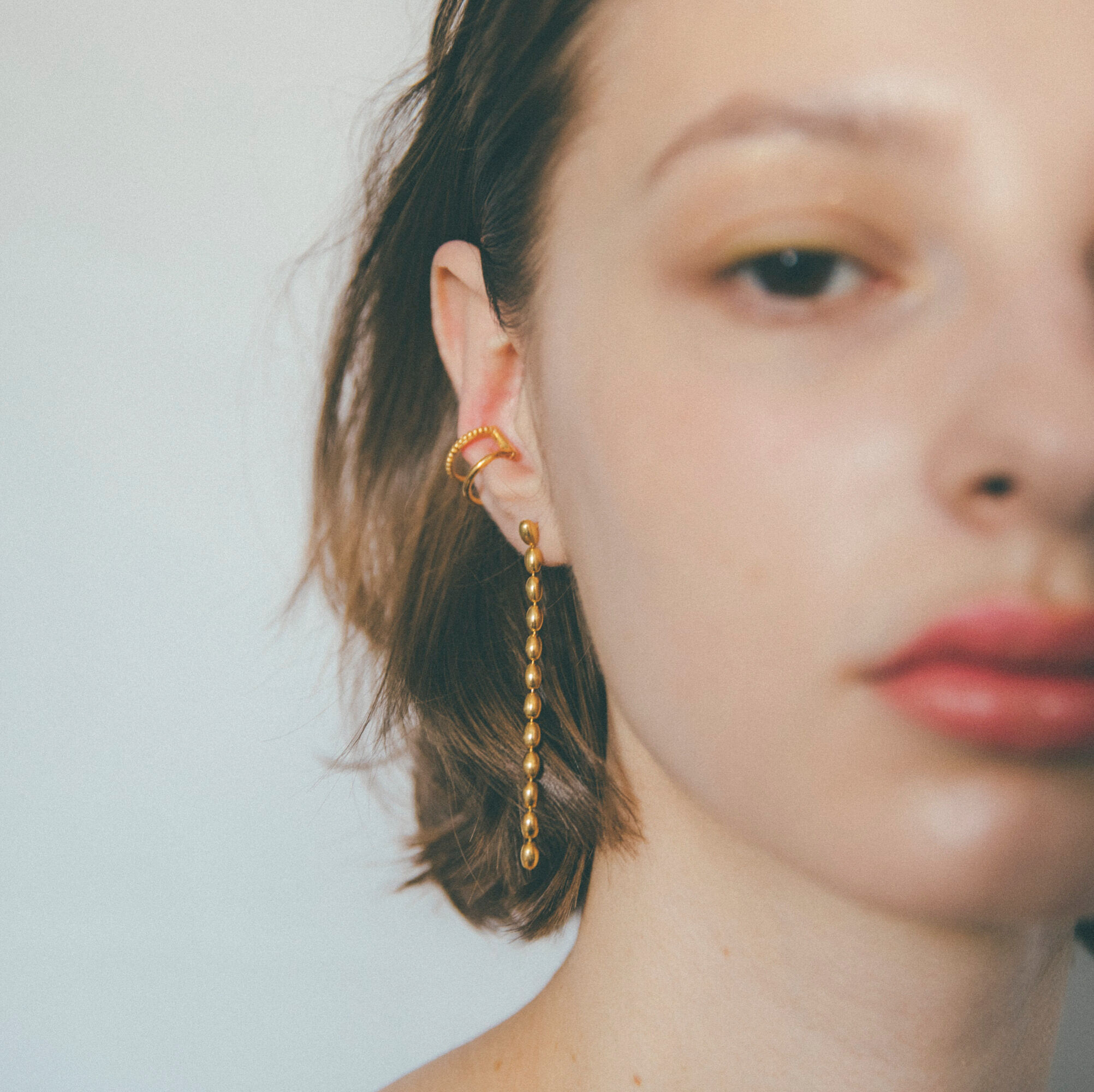 warmth「Rice Chain Pierce」|イヤーカフ|