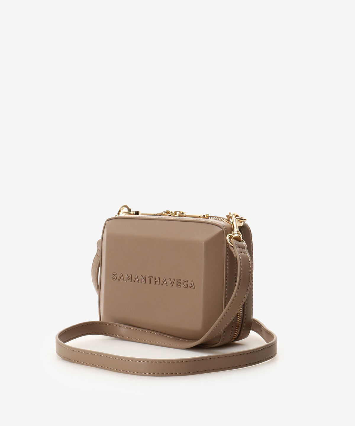 Samantha Vega「ナノスクエアストーンショルダーバッグ」|ショルダー・メッセンジャー|