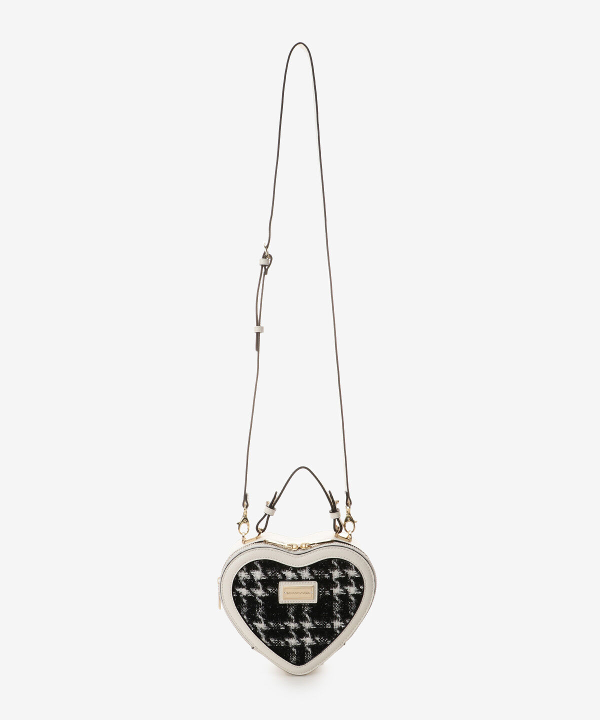 Samantha Vega「チェックハート型ショルダーバッグ」|ショルダー・メッセンジャー|