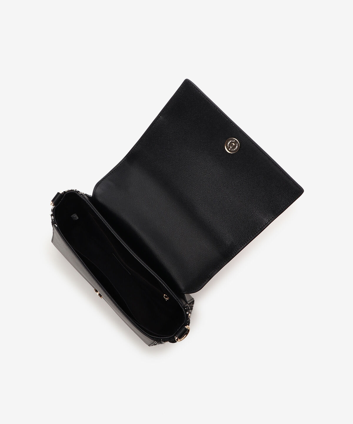 Samantha Vega「ツイードベルトビジューショルダーバッグ」|ショルダー・メッセンジャー|