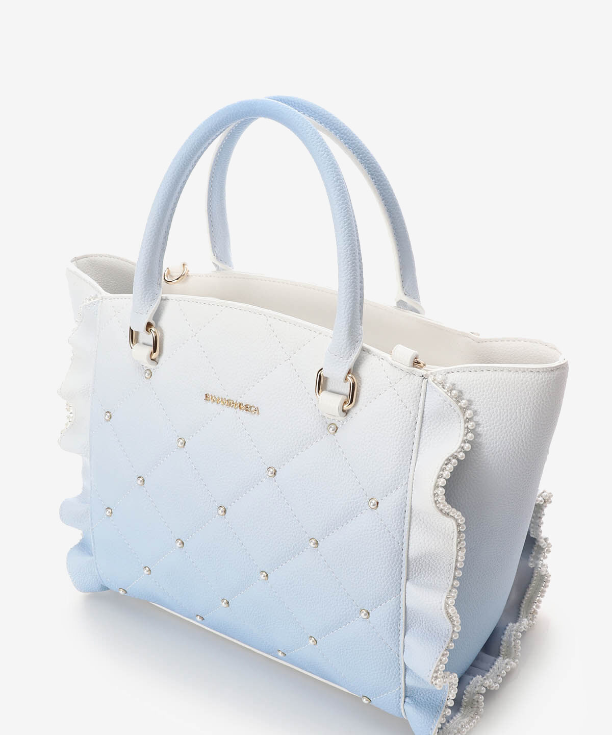 Samantha Vega「グラデーションパールフラッター（小）」|ハンドバッグ|