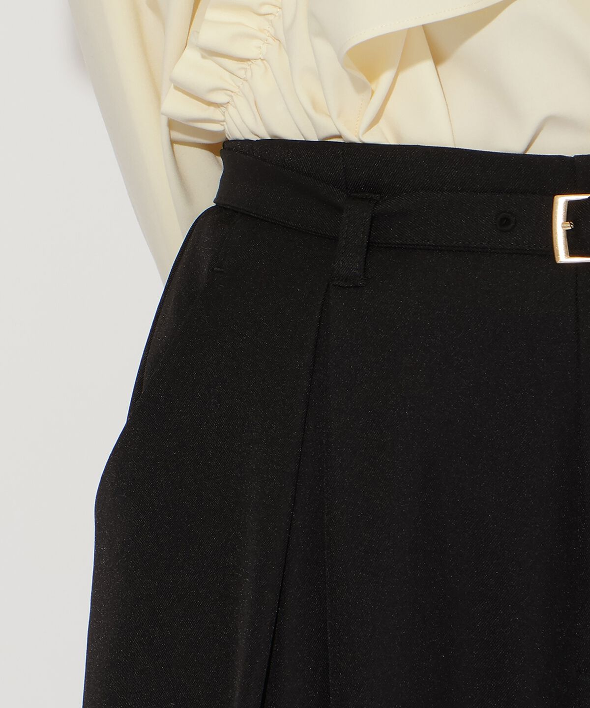 アンドクチュール「タックワイドパンツ」|その他|