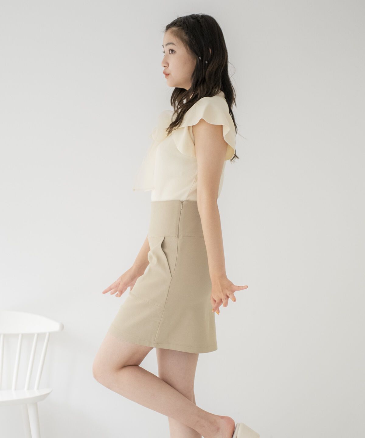 REDYAZEL「ストレッチタイトミニスカート」|タイト|