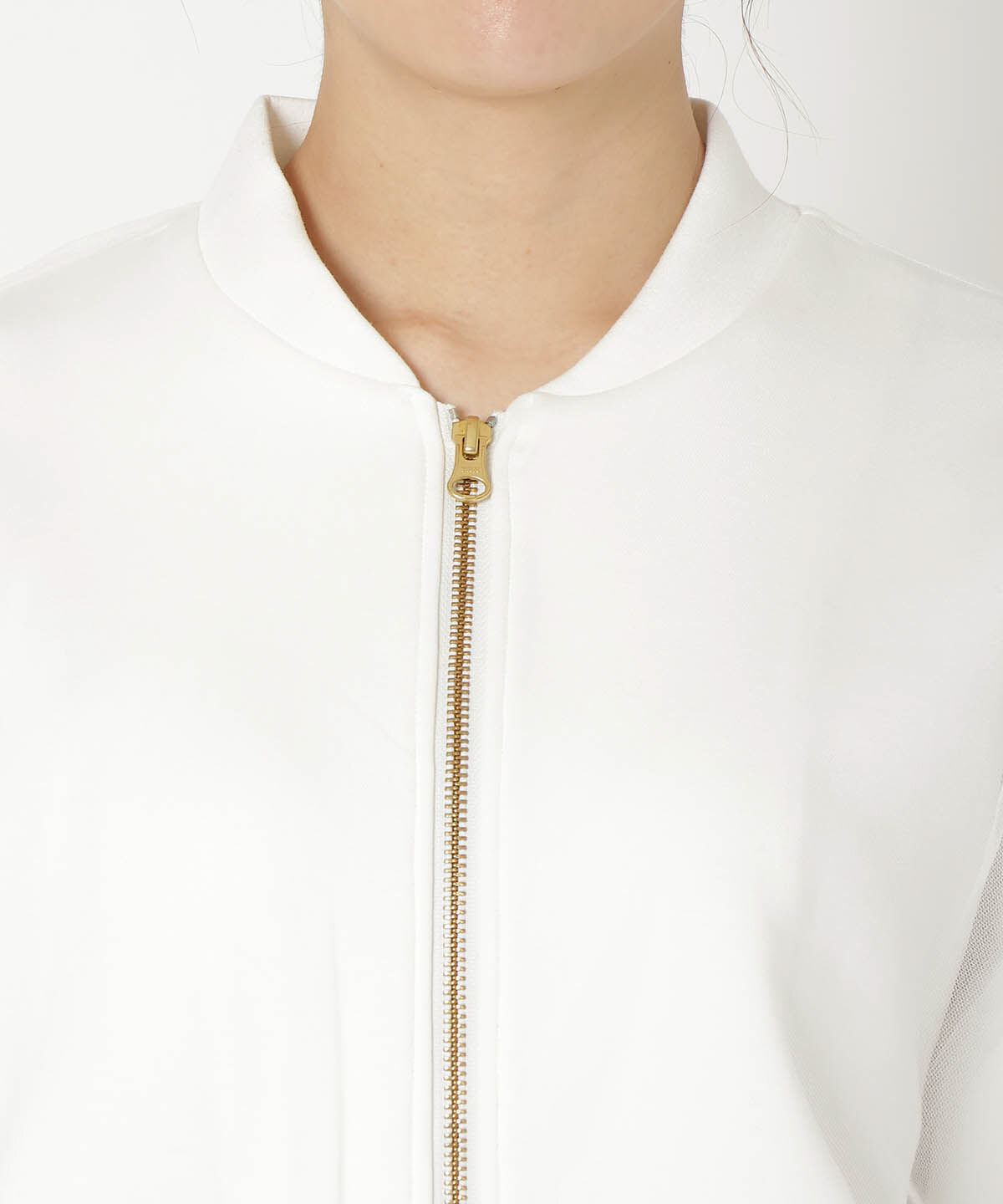 REDYAZEL「チュールレイヤードMA-1」|ブルゾン・スタジャン|