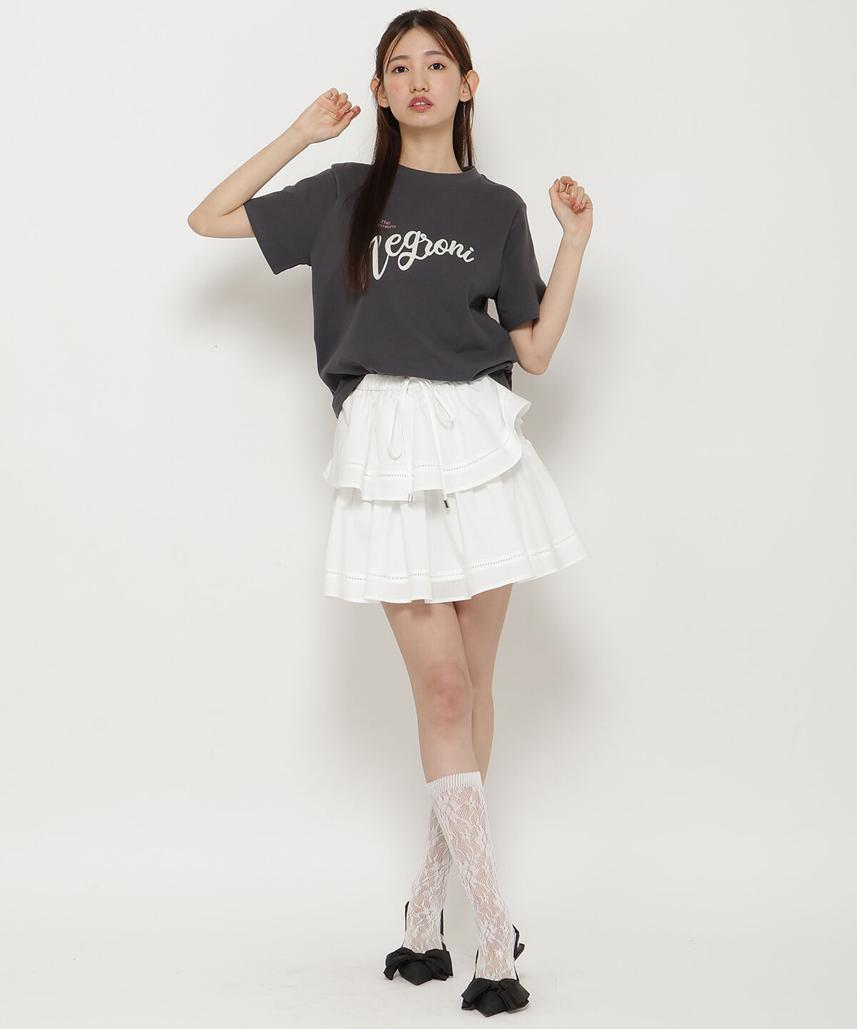 REDYAZEL「Negroni ロゴプリントＴシャツ」|Tシャツ・カットソー|