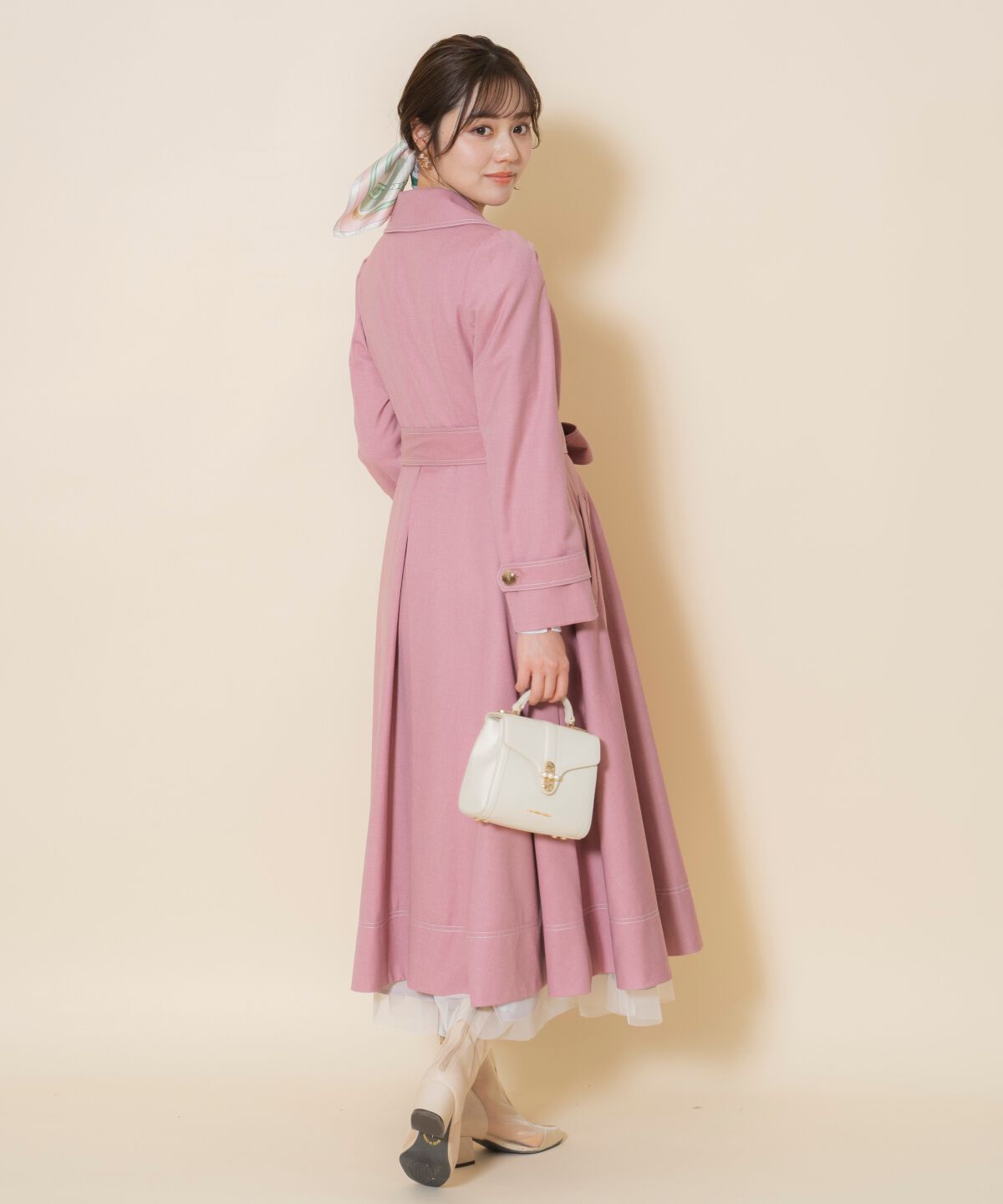 WILLSELECTION「シングルトレンチドレスコート」|トレンチコート|