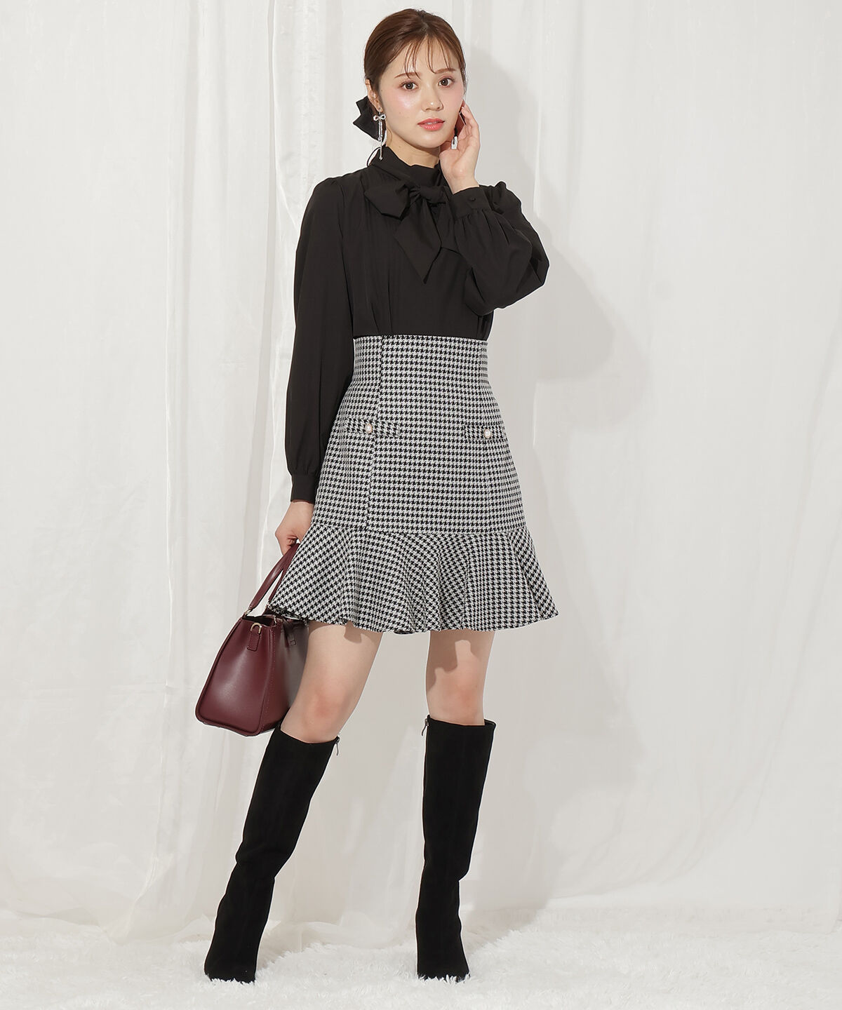 WILLSELECTION「ボリュームスリーブピンタックブラウス」|シャツ・ブラウス|