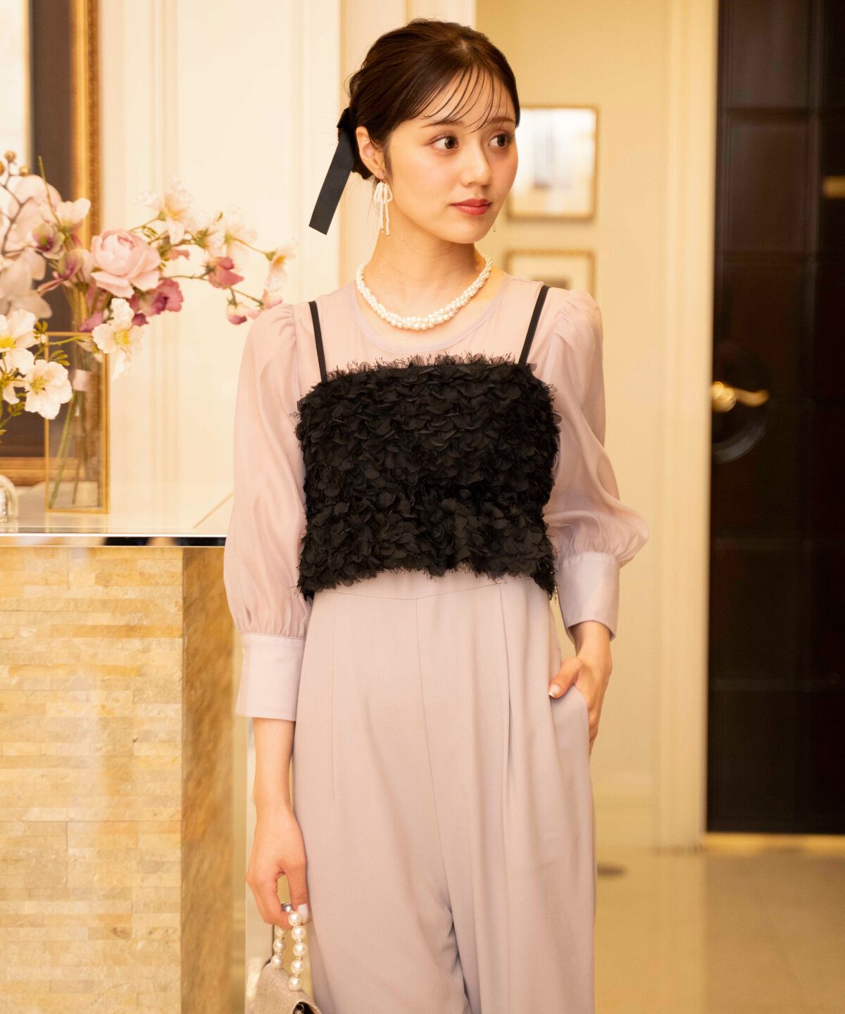 WILLSELECTION「ビスチェ付きオールインワン」|オールインワン|