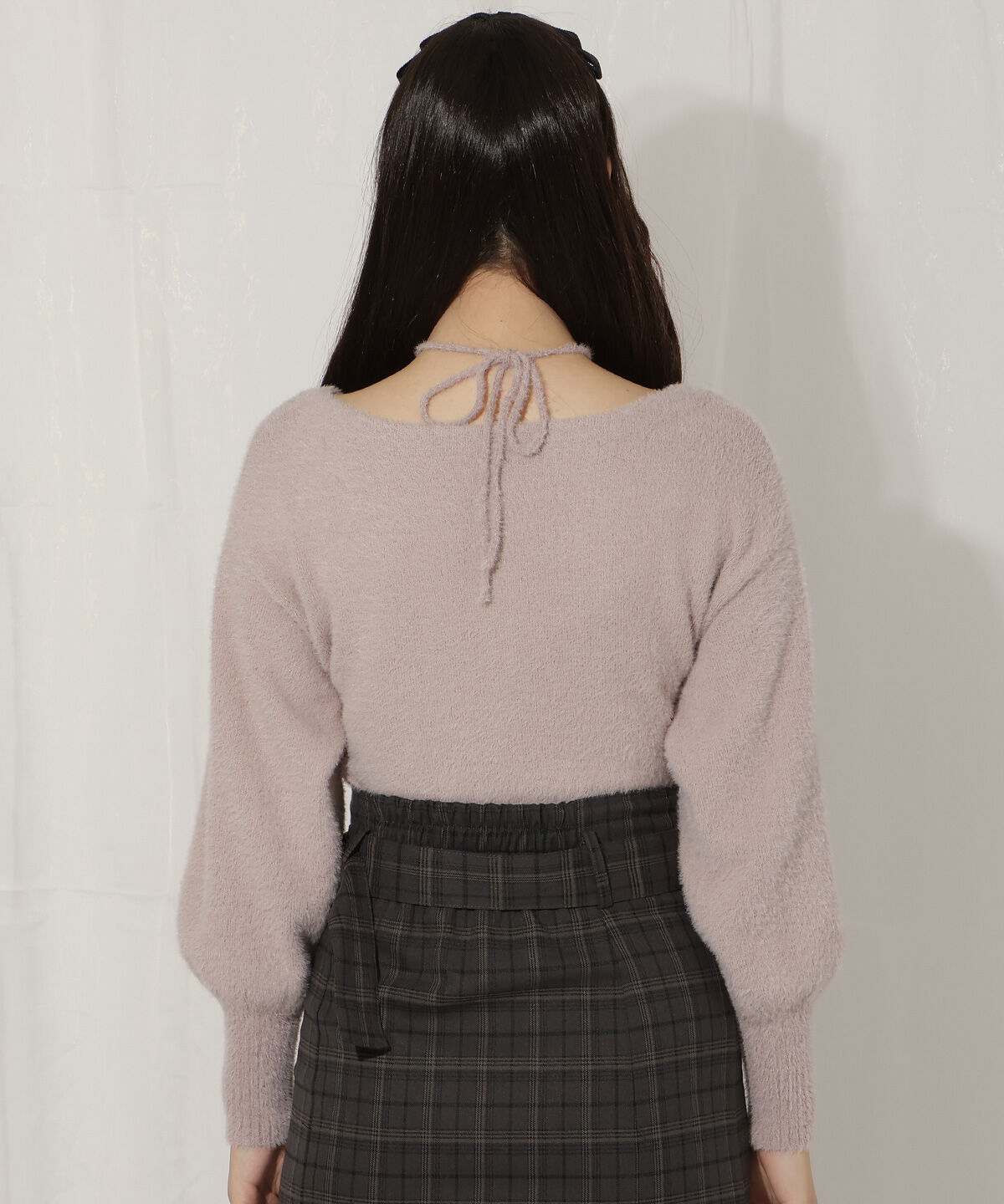 WILLSELECTION「クロスネックカシュクールフェザーニット」|ニット・セーター|