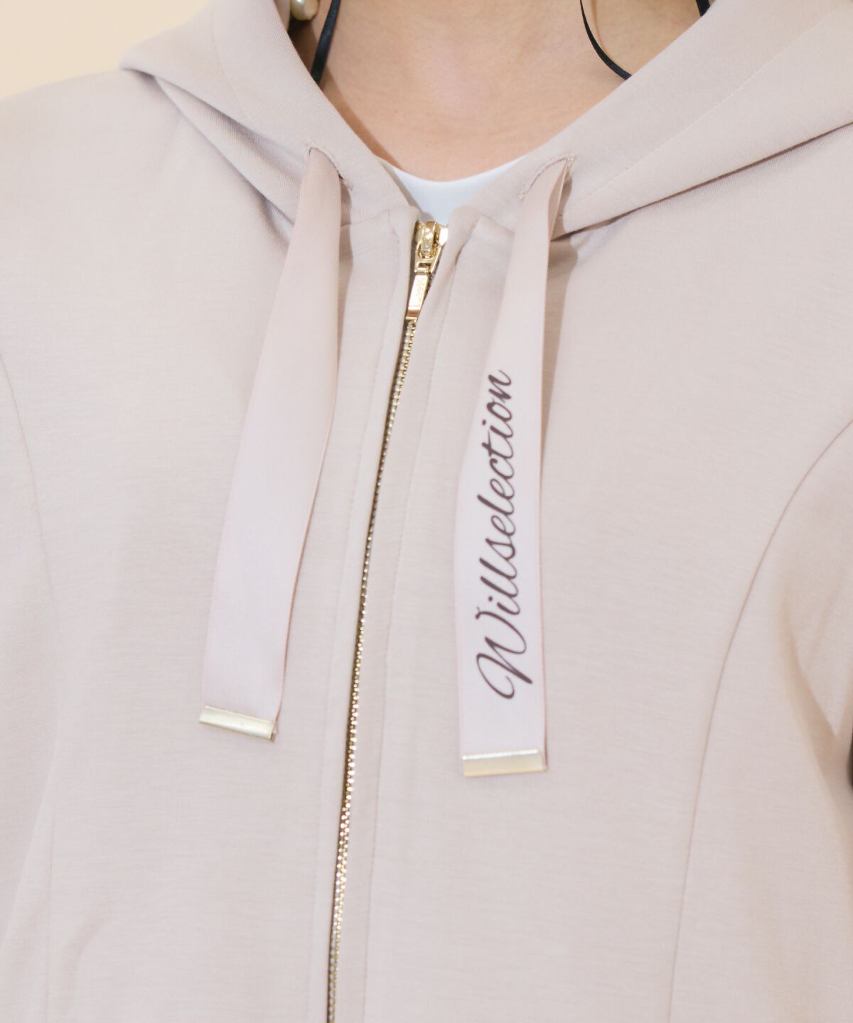 WILLSELECTION「ペプラムパーカー」|パーカー|