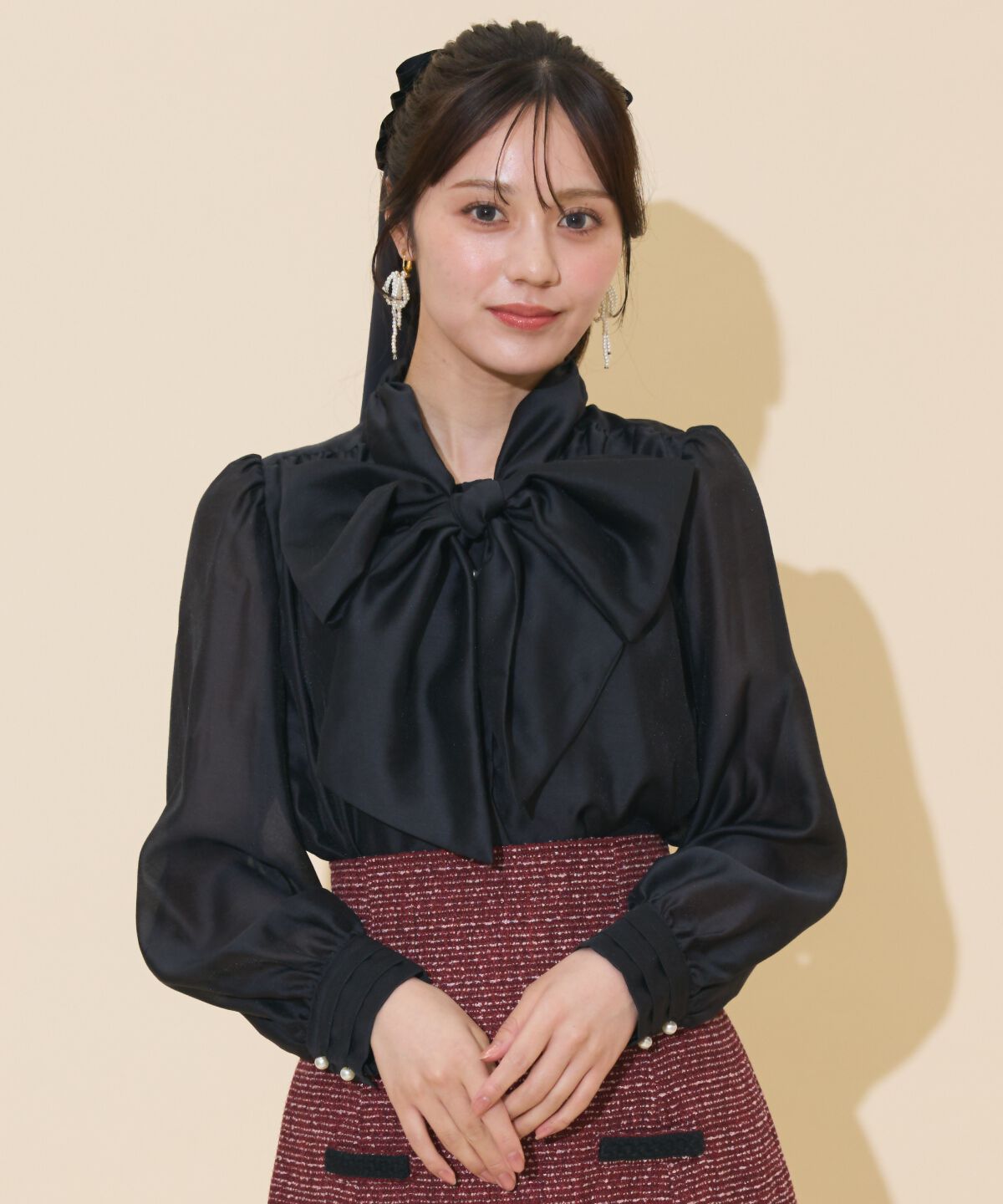 WILLSELECTION「ボリュームリボンタイブラウス」|シャツ・ブラウス|