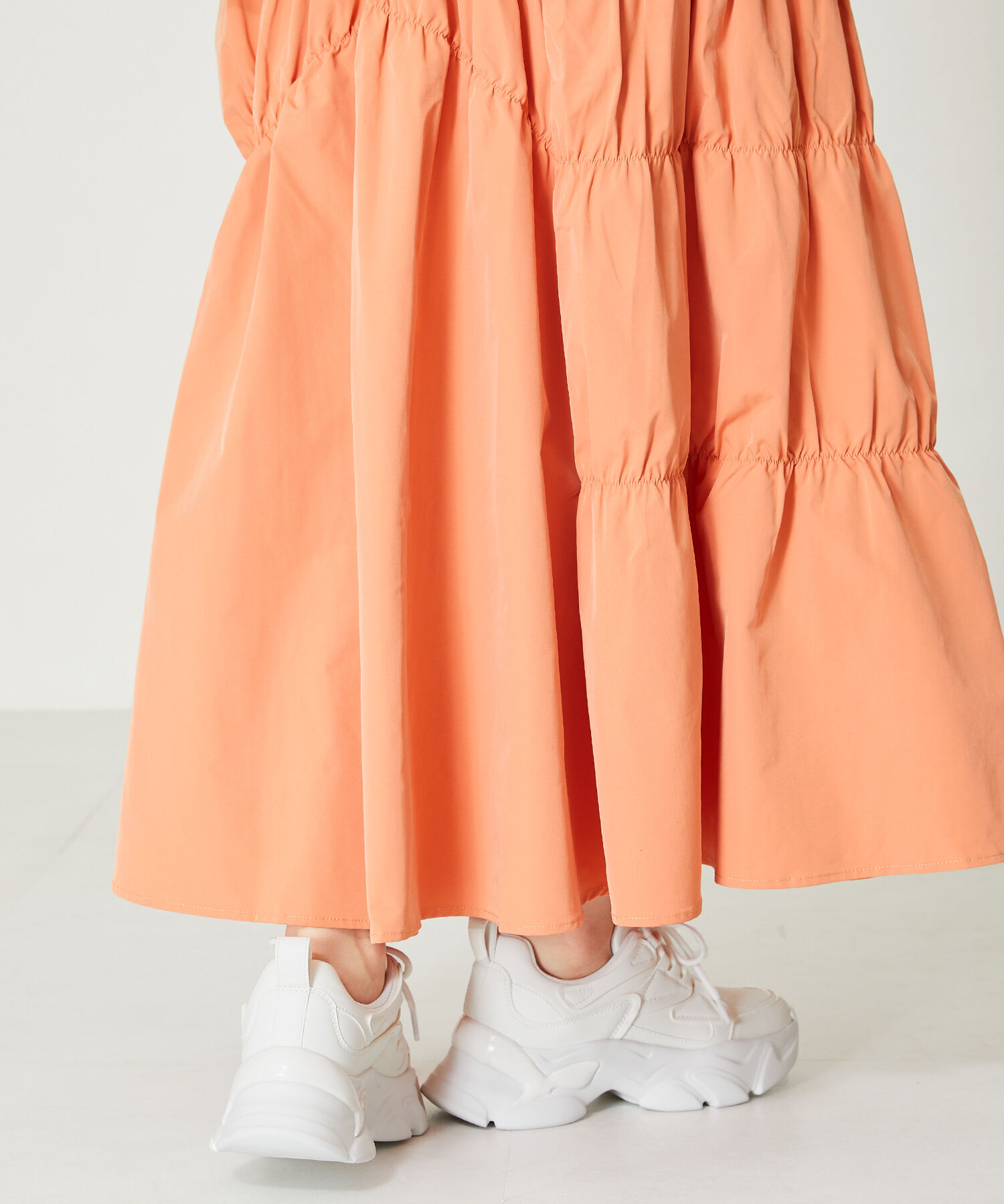 ORiental TRaffic「【トレンド】フレアソールシューレーススニーカー/OT3735 スニーカー 人気 売れてる スポーティー」|スニーカー|