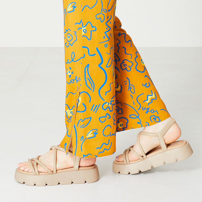 ORiental TRaffic「【アウトレット価格】チューブストラップ厚底サンダル/41218 人気 売れてる サンダル 厚底」|サンダル|