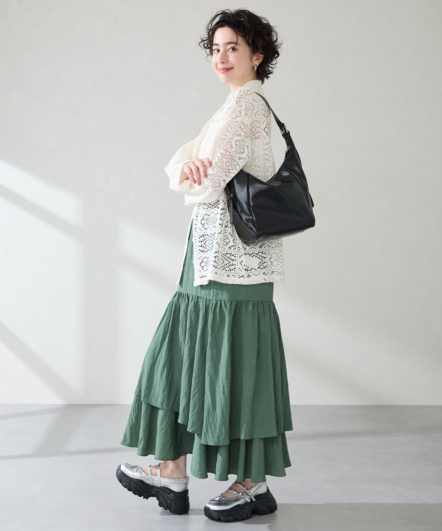 ORiental TRaffic「【予約】●2025秋冬新作●ダブルリボンスニーカーソールシューズ/51307」|スニーカー|