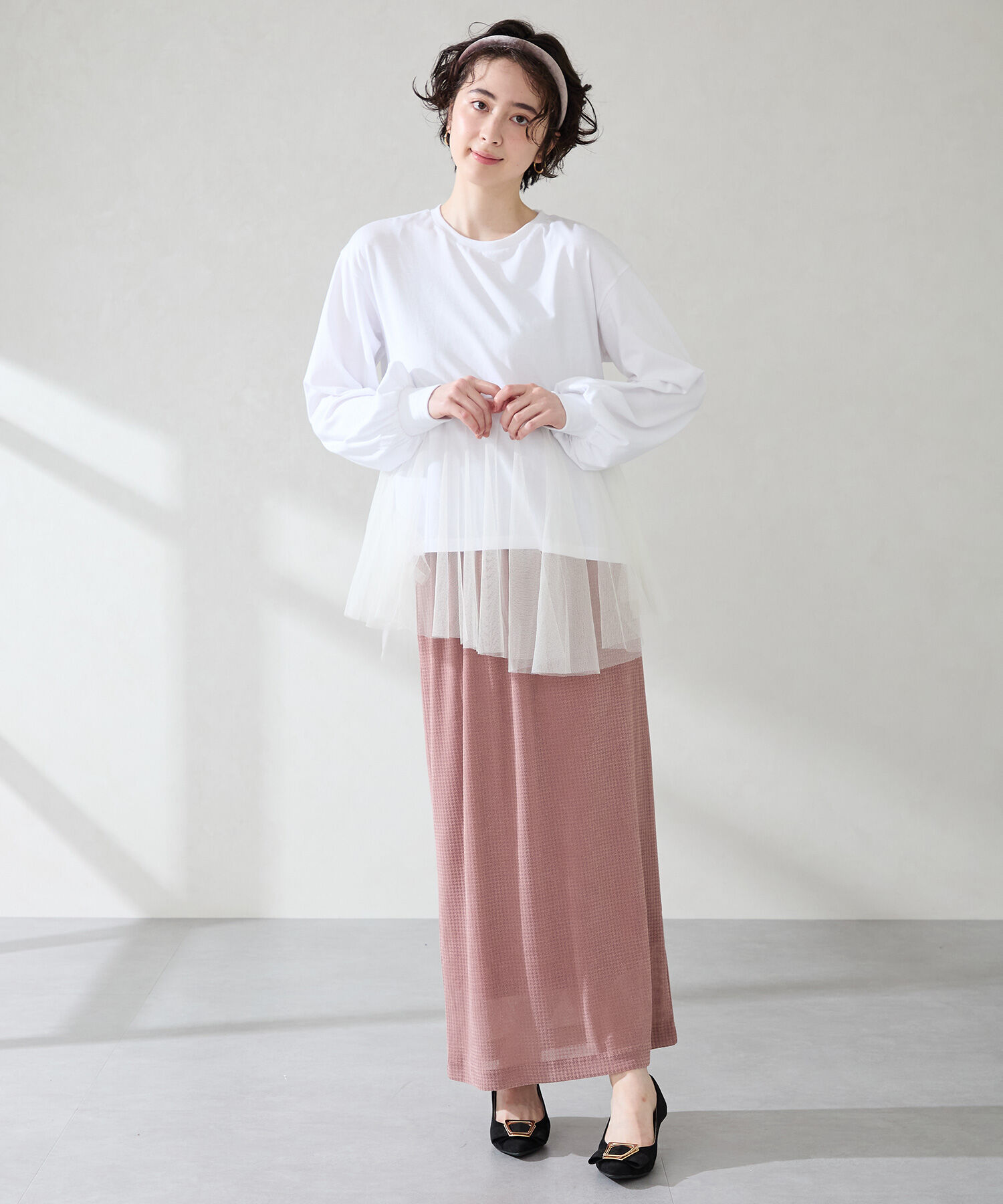 WA Oriental TRaffic「●2025秋冬新作●2wayリボンモチーフヒールパンプス/52312」|パンプス|