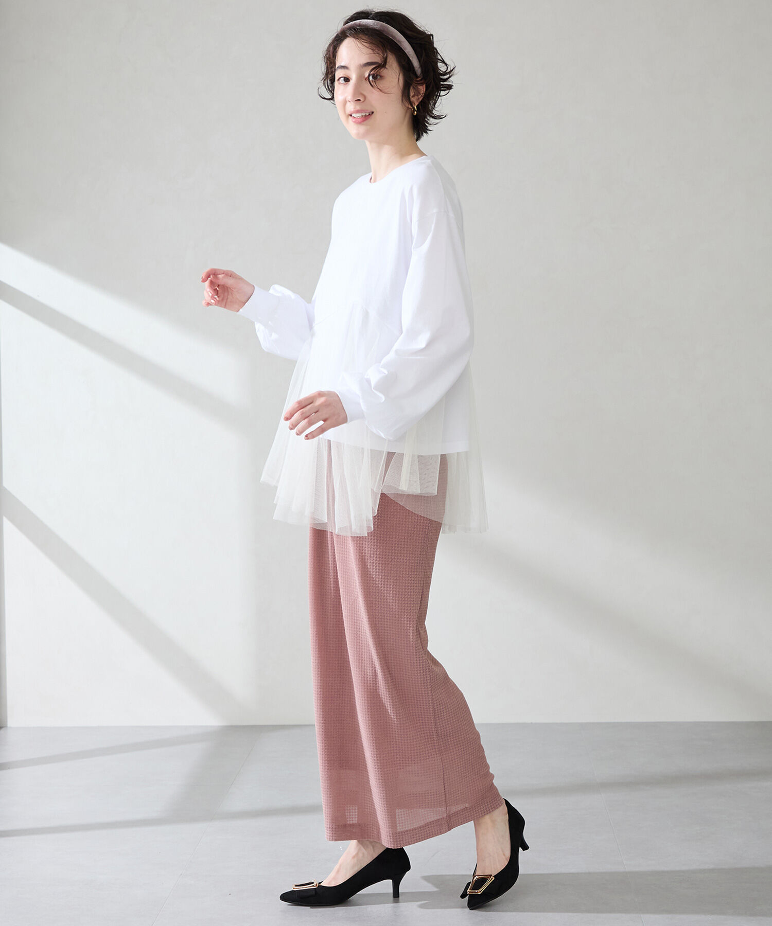 WA Oriental TRaffic「●2025秋冬新作●2wayリボンモチーフヒールパンプス/52312」|パンプス|