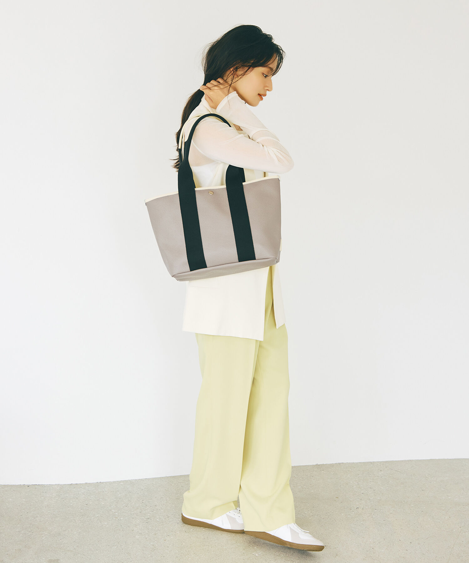 TOPKAPI BREATH「【Breath TOPKAPI】SCOTCH GRAIN スコッチグレイン シンプル A4 トートバッグ」|トートバッグ|