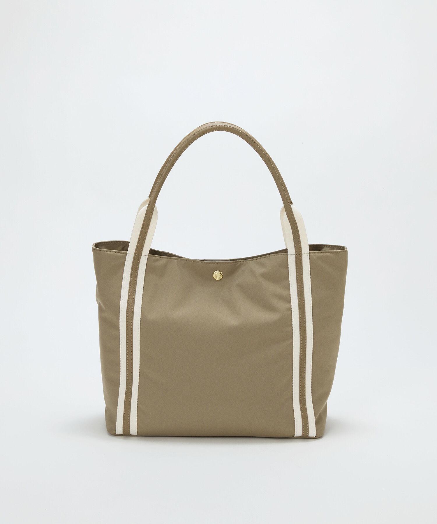 TOPKAPI TREASURE「【TREASURE TOPKAPI】ソフトタッチ テープハンドル トートバッグ　A4 / 軽量 / 肩掛け」|トートバッグ|カーキ