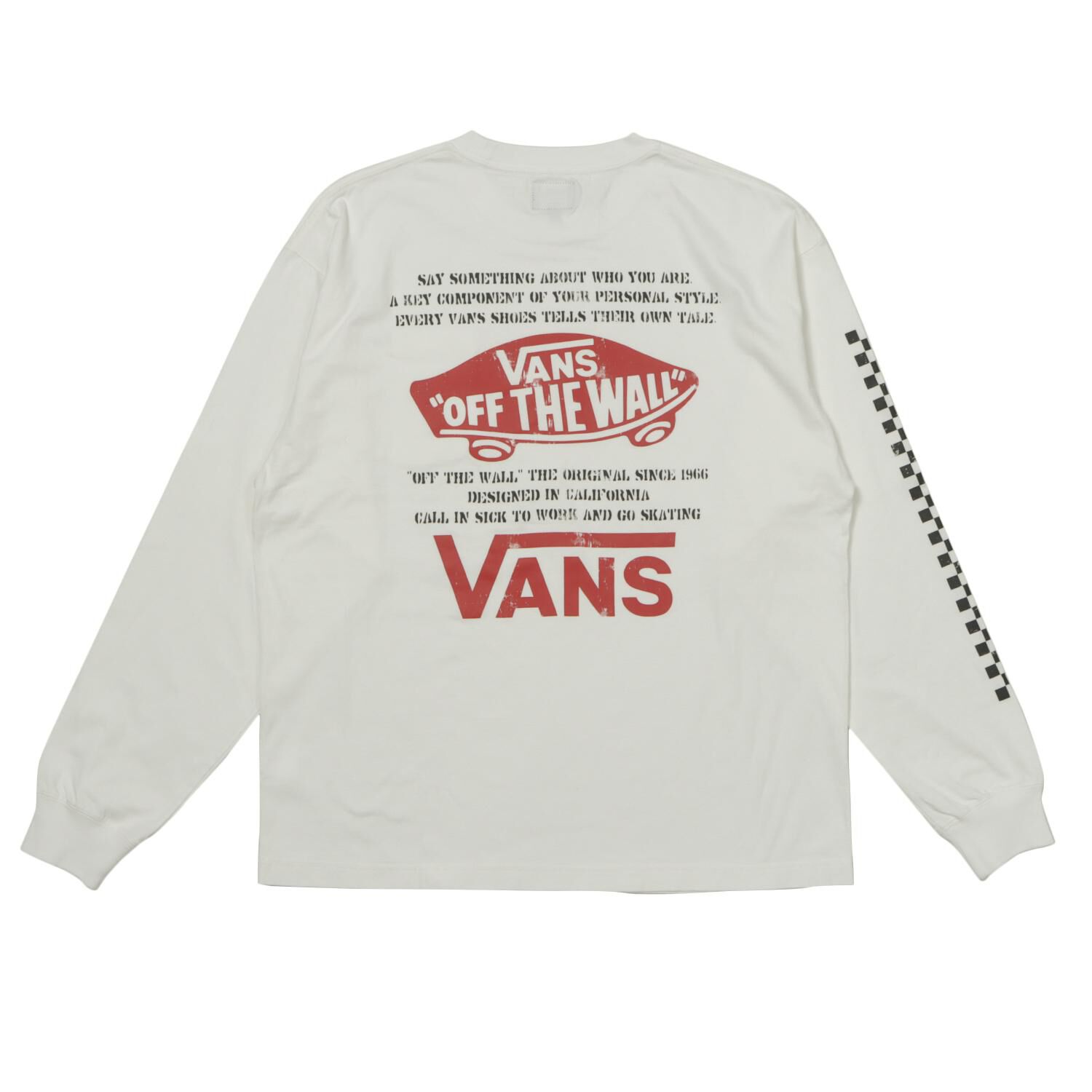 VANS「【VANSｱﾊﾟﾚﾙ(WJ)】M Say Something L TEE」|Tシャツ・カットソー|
