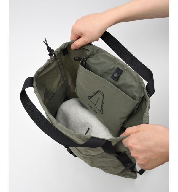 MILESTO「MILESTO UTILITY パッカブル2WAYリュック」|リュック|