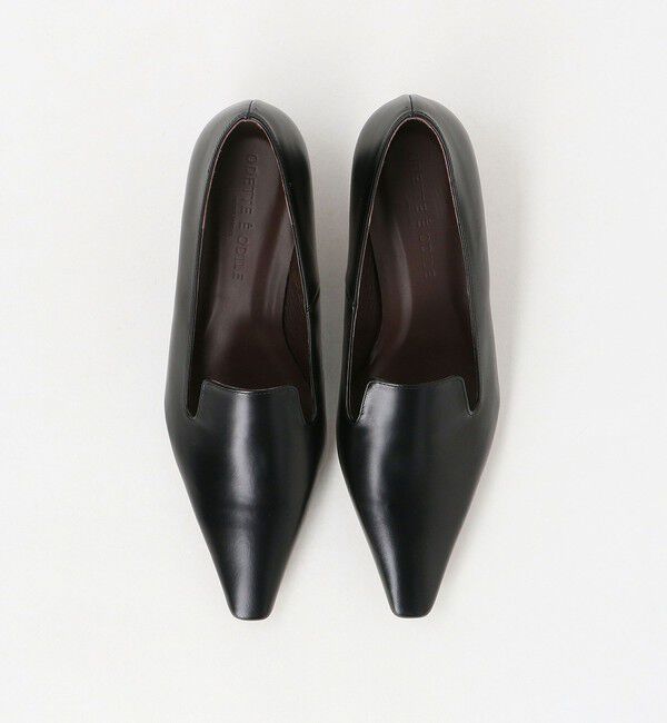 ODETTE E ODILE「ディープナロースクエア パンプス40&uarr;」|パンプス|