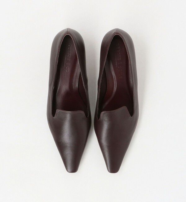 ODETTE E ODILE「ディープナロースクエア パンプス40&uarr;」|パンプス|