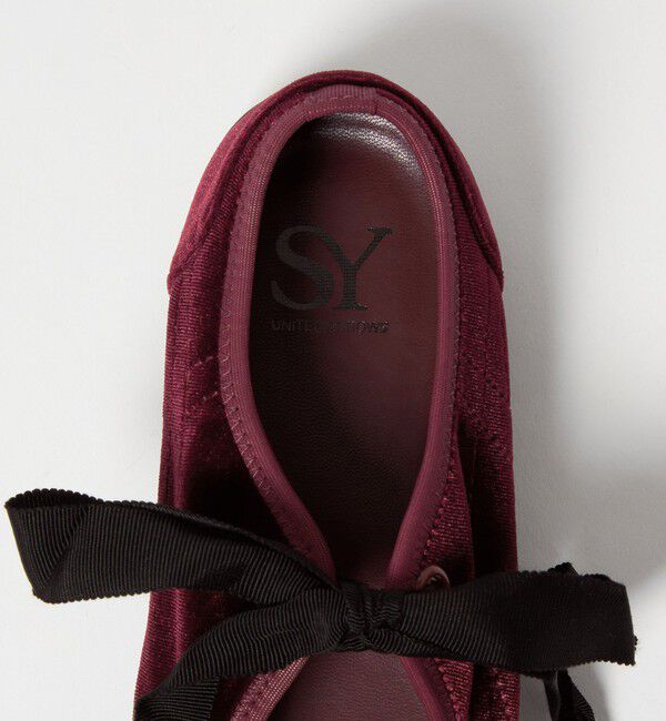 ODETTE E ODILE「＜SY＞リボンソフト VE フラット20&uarr;」|バレエシューズ|