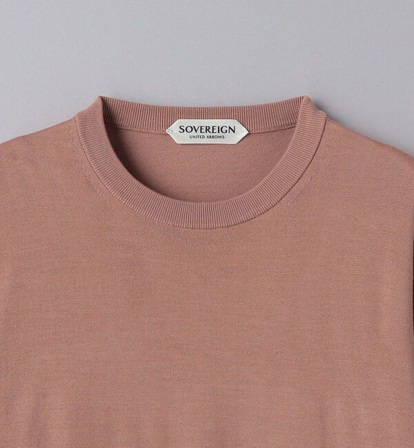 UNITED ARROWS「＜SOVEREIGN＞ハイゲージ クルーネックニット」|ニット・セーター|