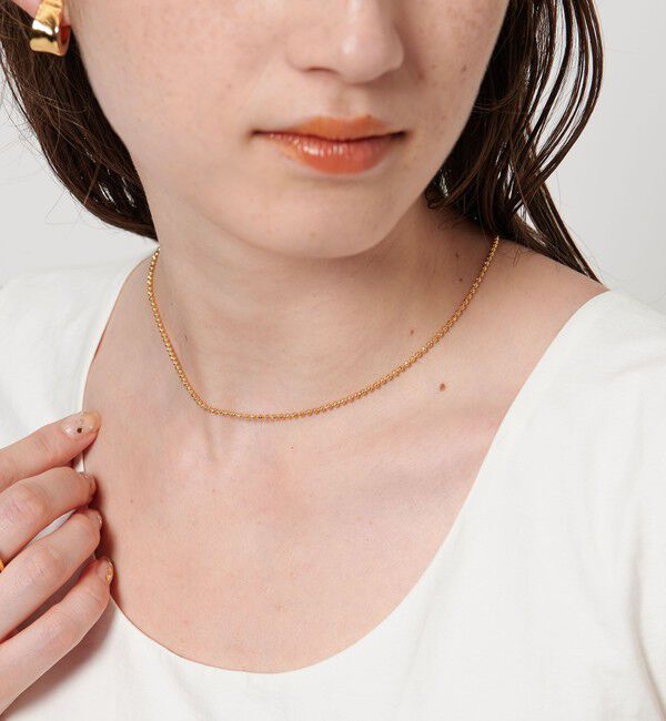 UNITED ARROWS「＜les bonbon＞BTNC/SEME GD ネックレス」|ネックレス|