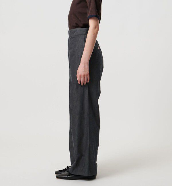 UNITED ARROWS「コットン デニムライク ワイドパンツ」|その他|