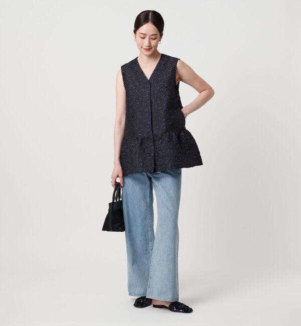 UNITED ARROWS「ジャガード ベスト」|ベスト・ジレ|