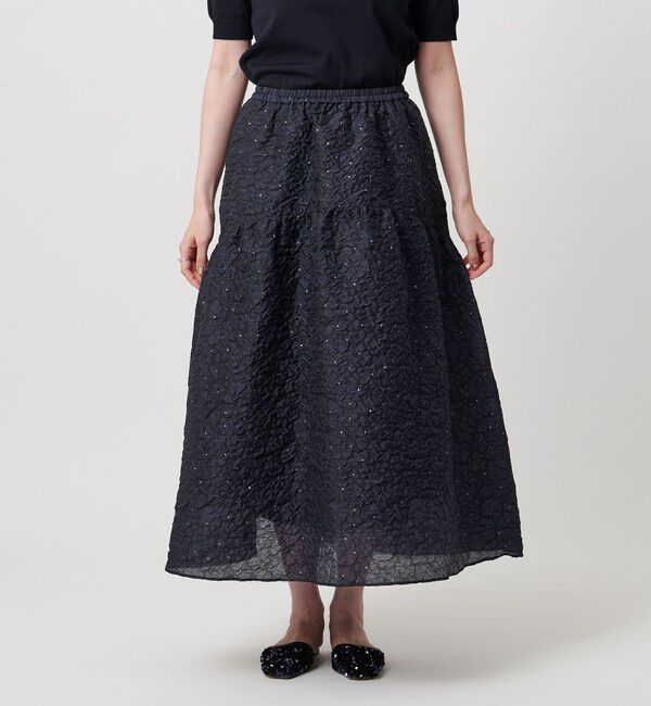 UNITED ARROWS「ジャガード スカート」|スカート|