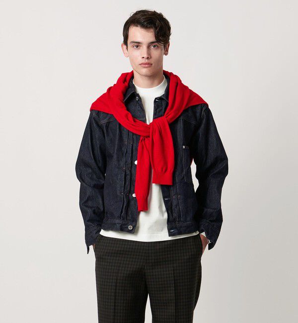 UNITED ARROWS「SARROWS オーガニックコットン モックネック ロングスリーブ Tシャツ」|Tシャツ・カットソー|