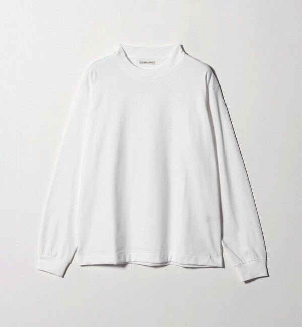 UNITED ARROWS「SARROWS オーガニックコットン モックネック ロングスリーブ Tシャツ」|Tシャツ・カットソー|